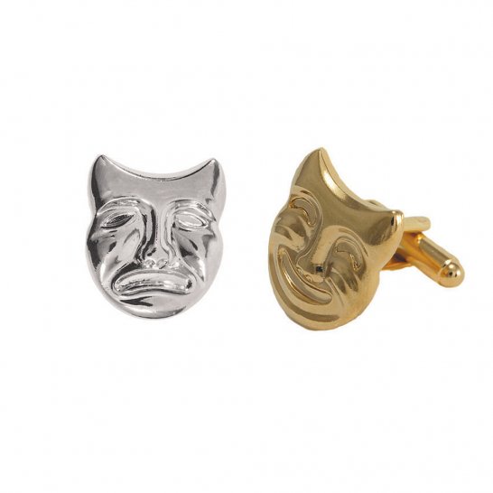 comedy/tradegy cuff links only